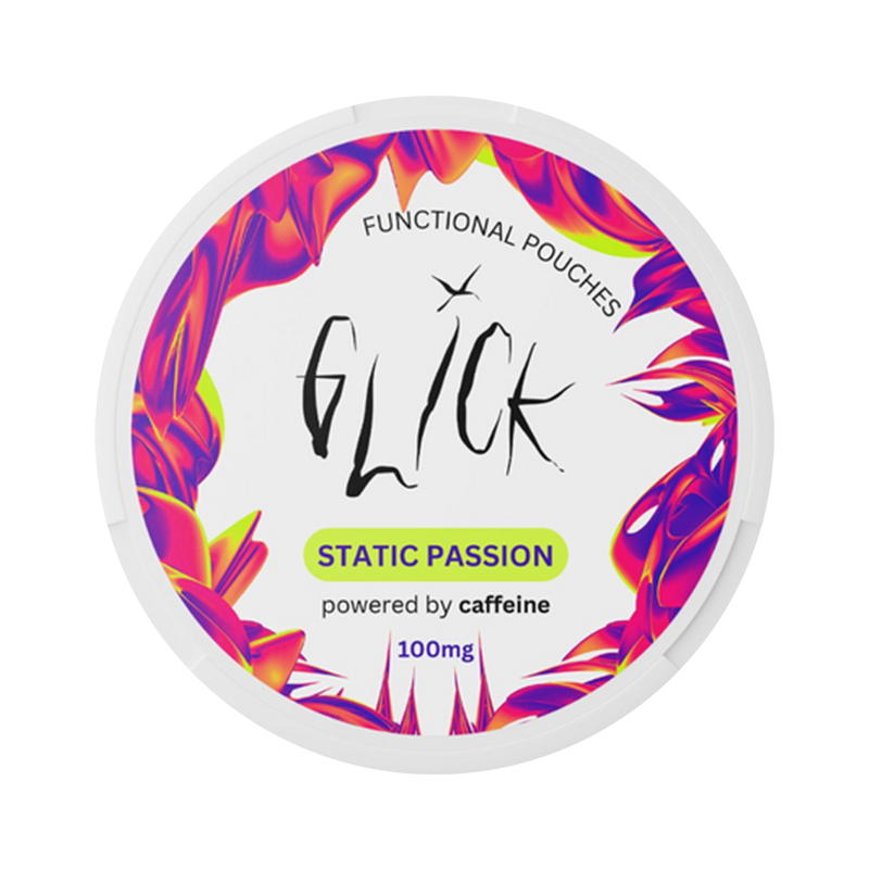 Glick Static Passion | Caffeine Pouch