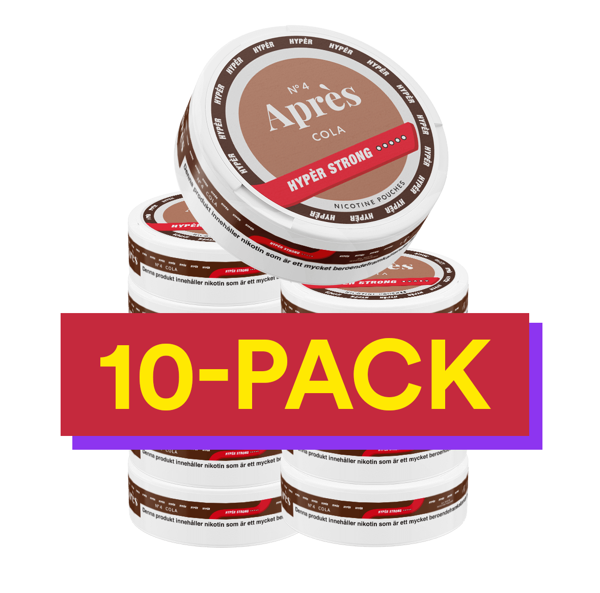 10x No.4 Après Cola - Hypèr Strong