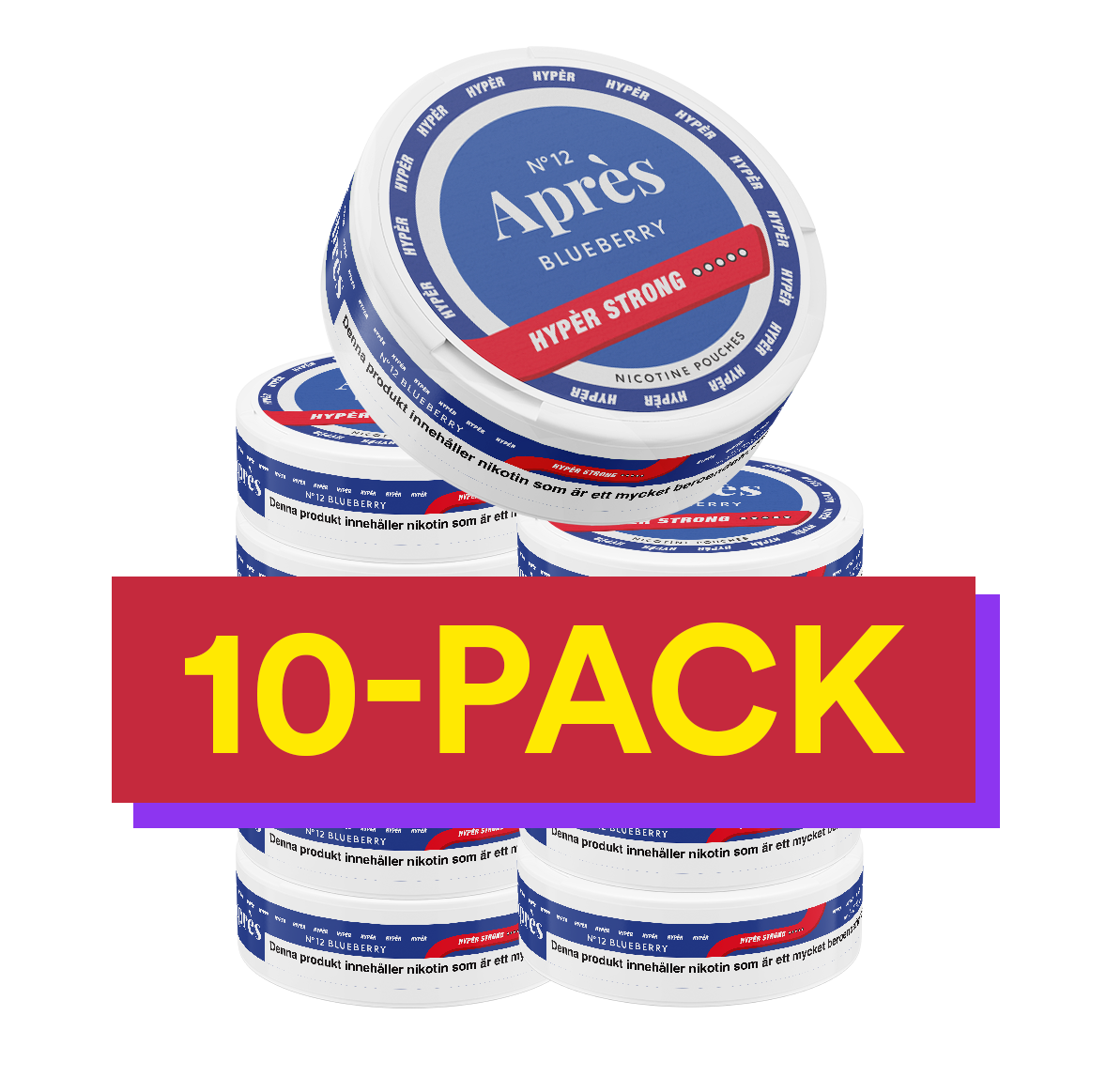 10x No.12 Après Blueberry Hypèr Strong