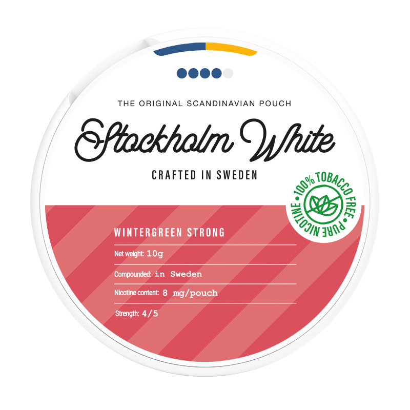 Stockholm White Wintergreen Strong