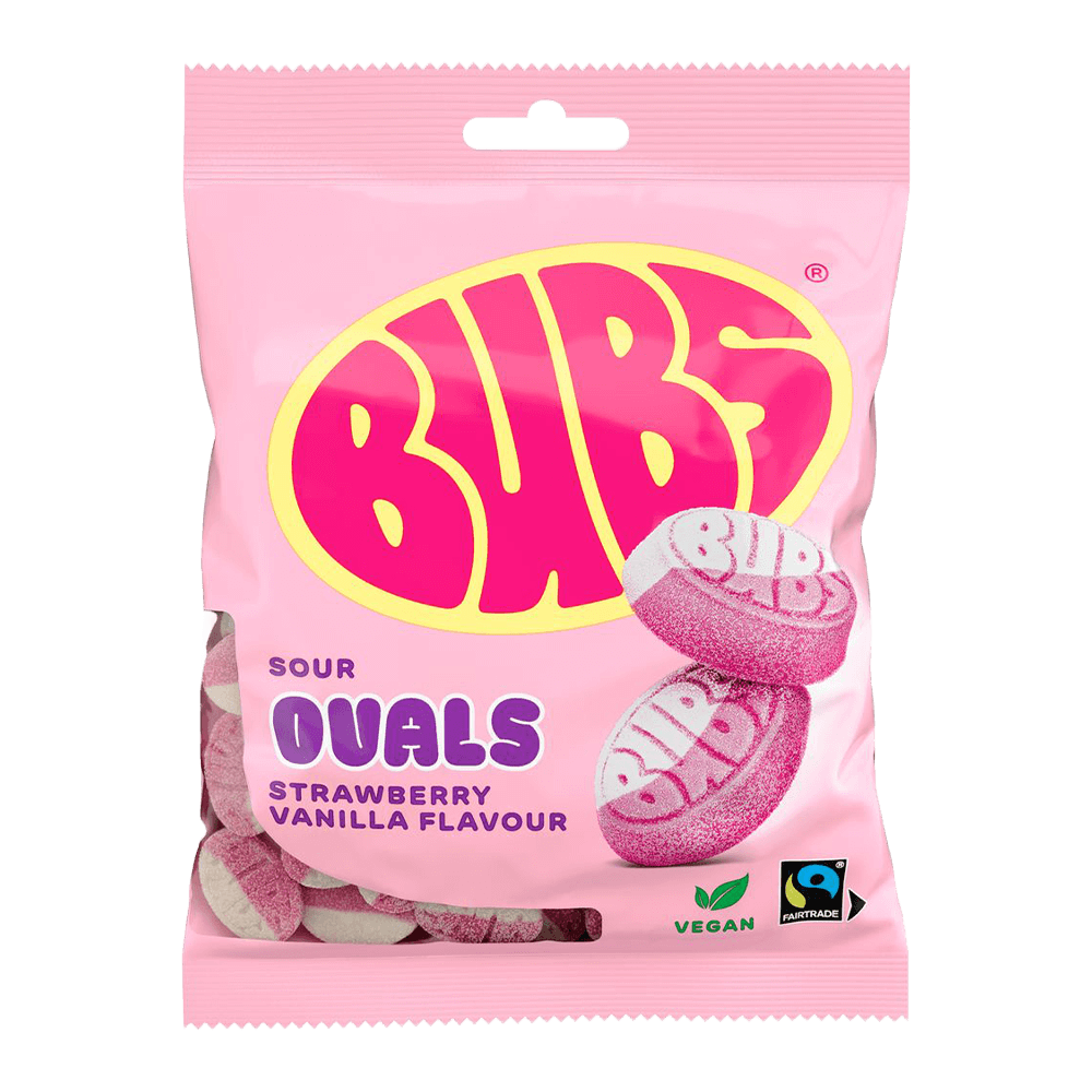 BUBS Strawberry Vanilla Ovals