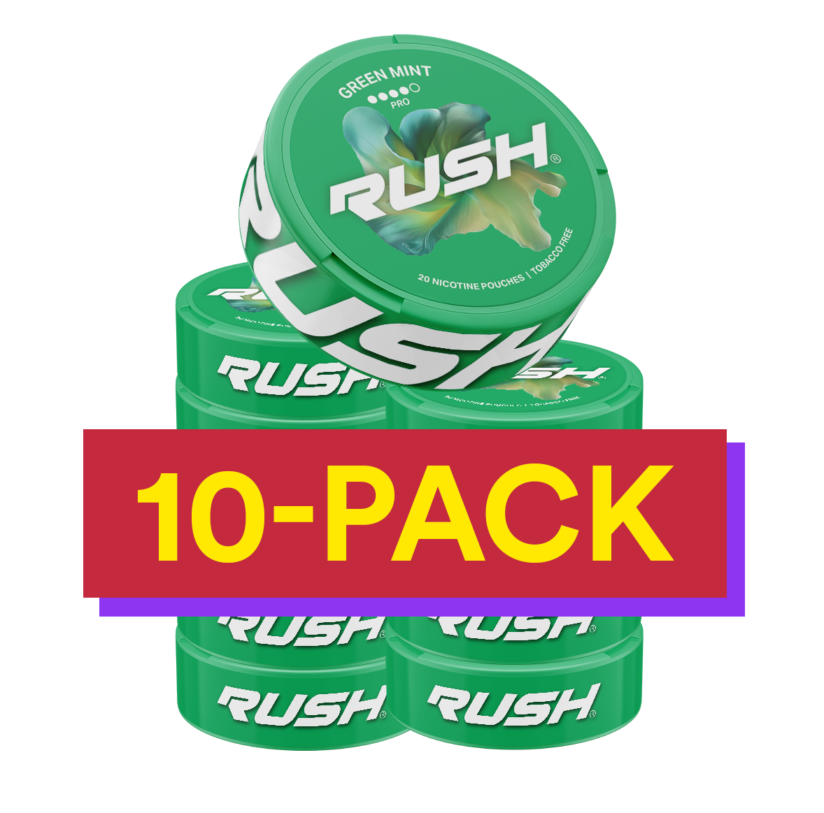 10x Rush Green Mint PRO