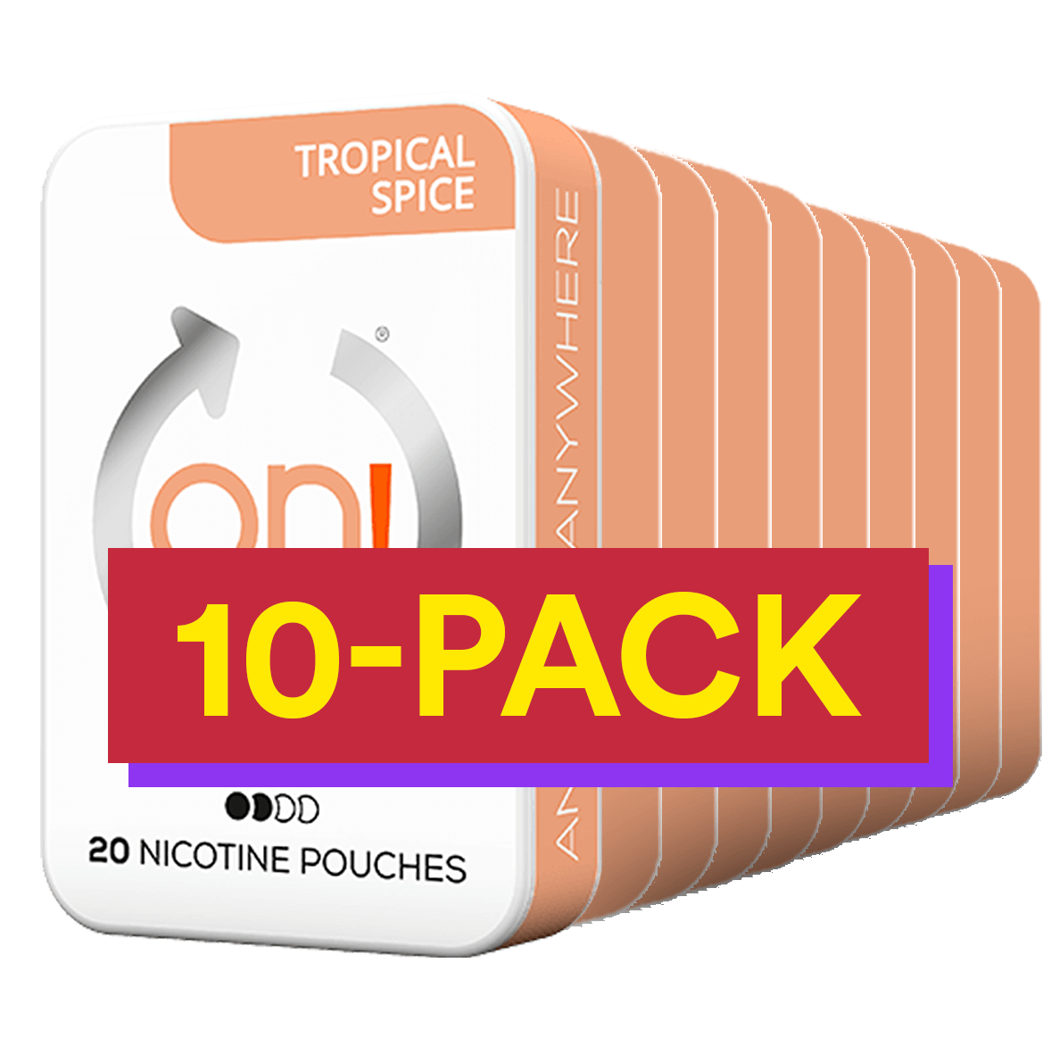 10x On! Tropical Spice Light