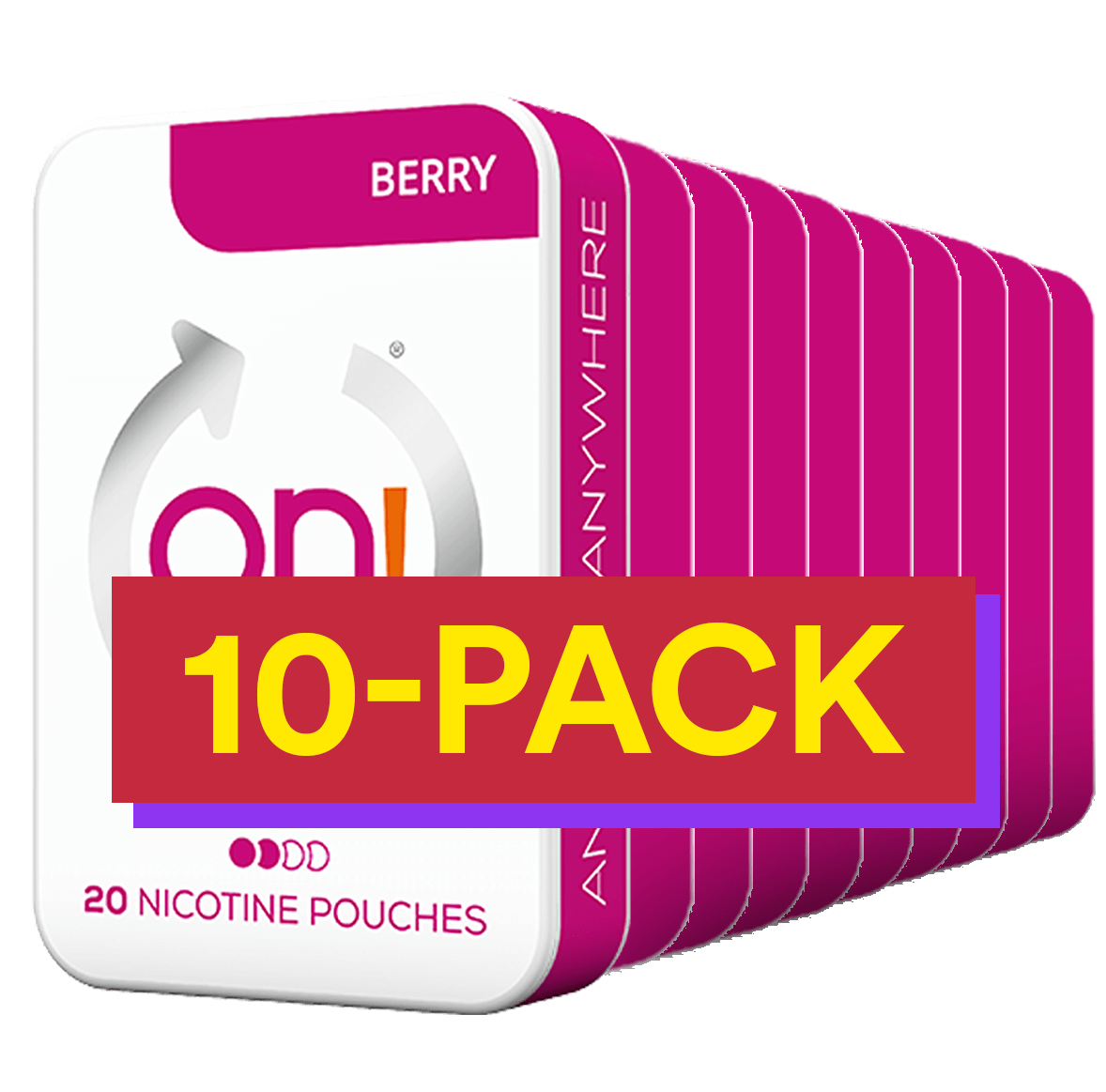 10x On! Berry Light
