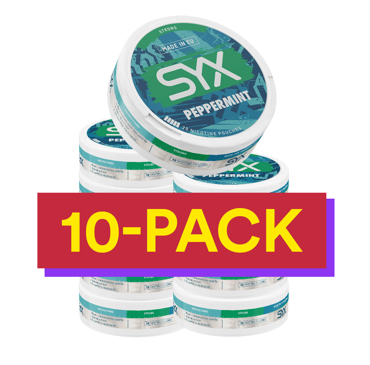 10x SYX Peppermint Strong
