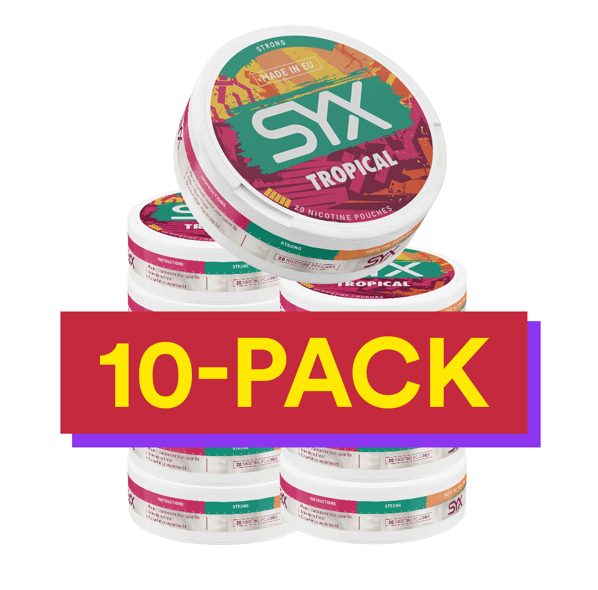 10x SYX Tropical Strong
