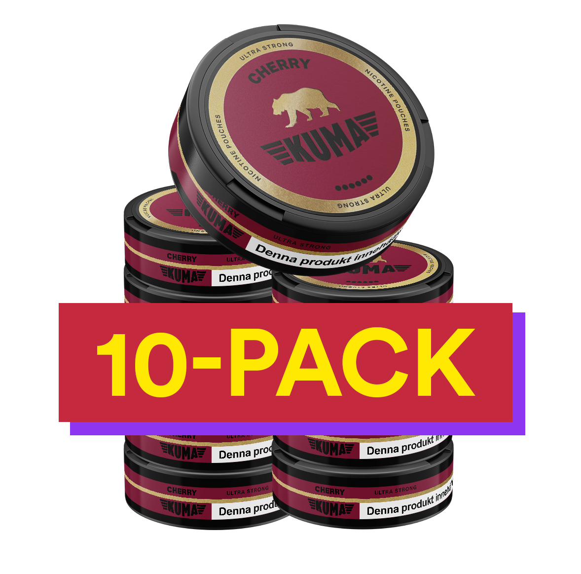 10x Kuma Cherry - Ultra Strong