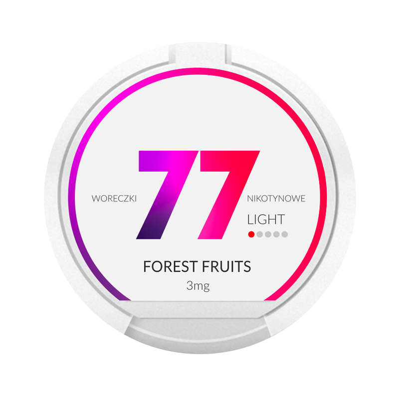 77 Pouches Light Forest Fruits 3mg
