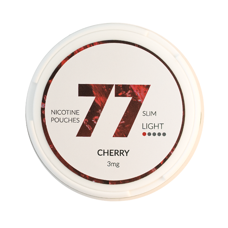77 pouches Cherry Light 3mg