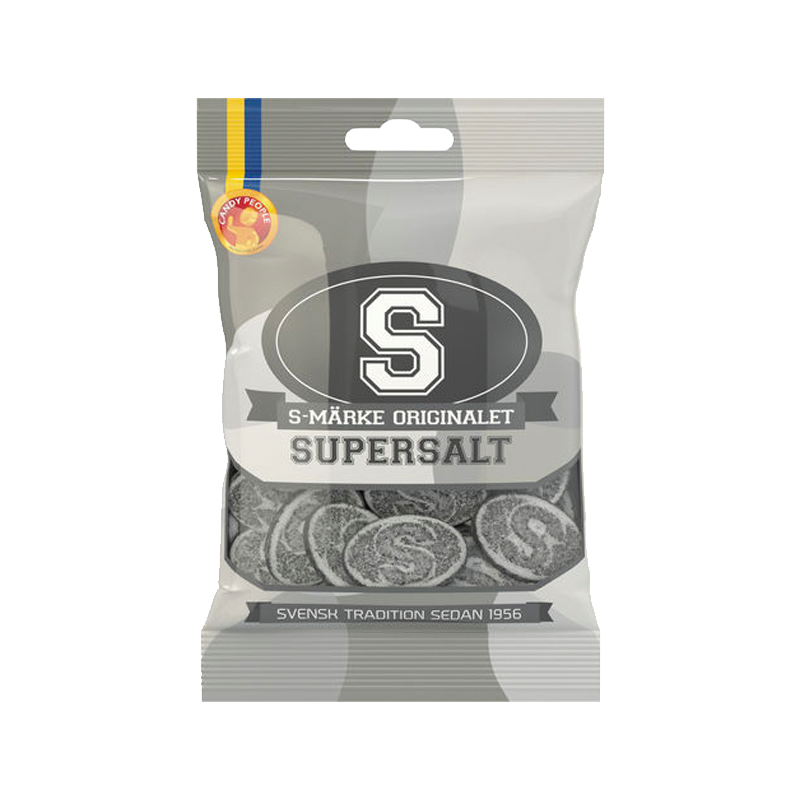 Supersalt S-märke