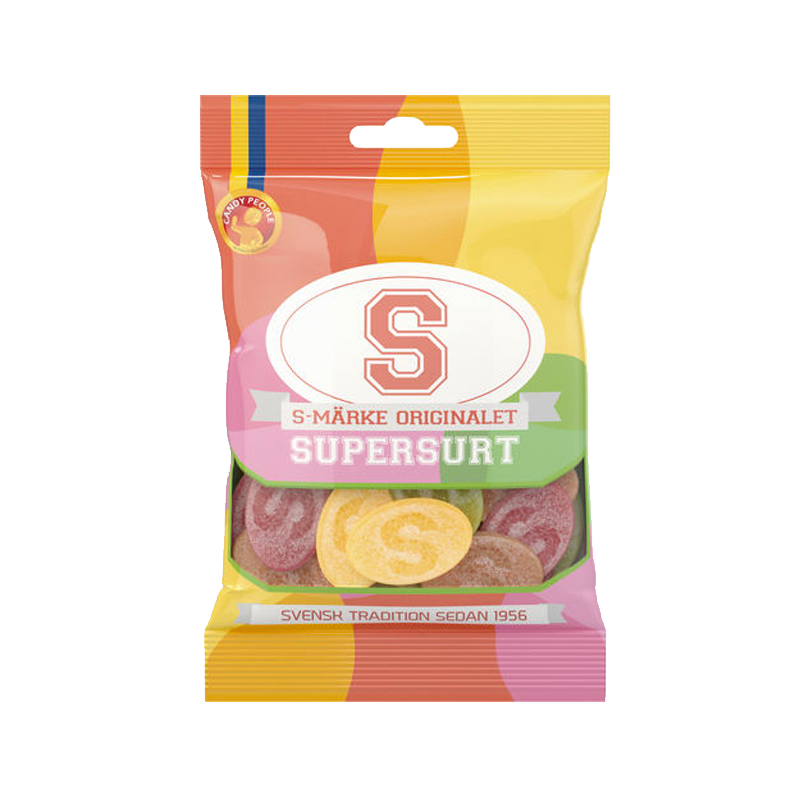 Supersurt S-märke