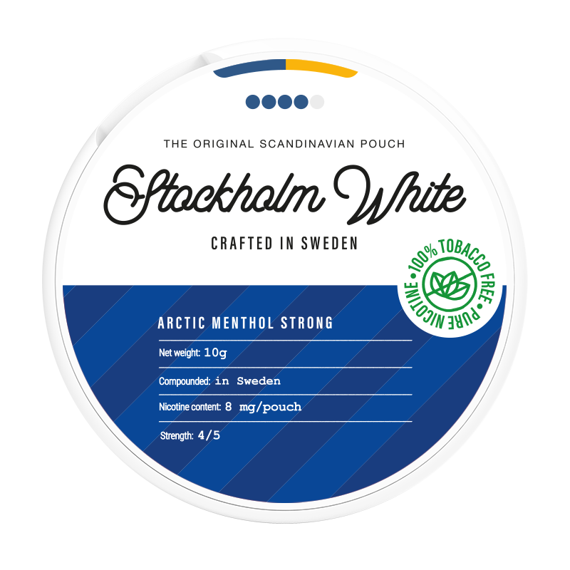 Stockholm White Arctic Menthol Strong