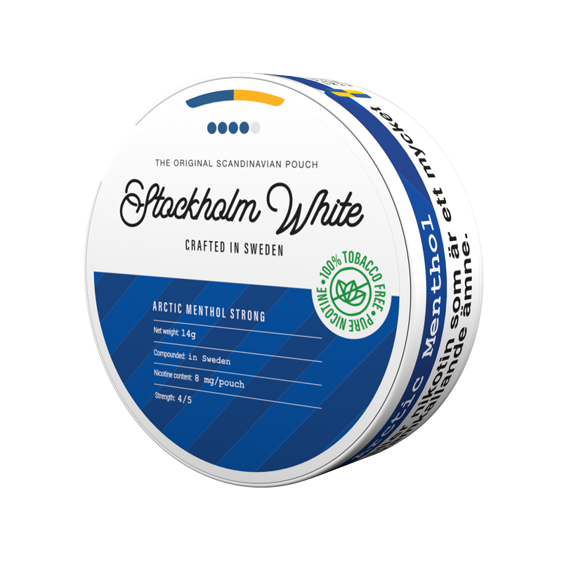 Stockholm White Arctic Menthol Strong