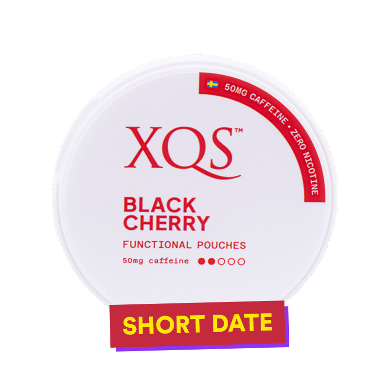 XQS Black Cherry Caffeine Pouches