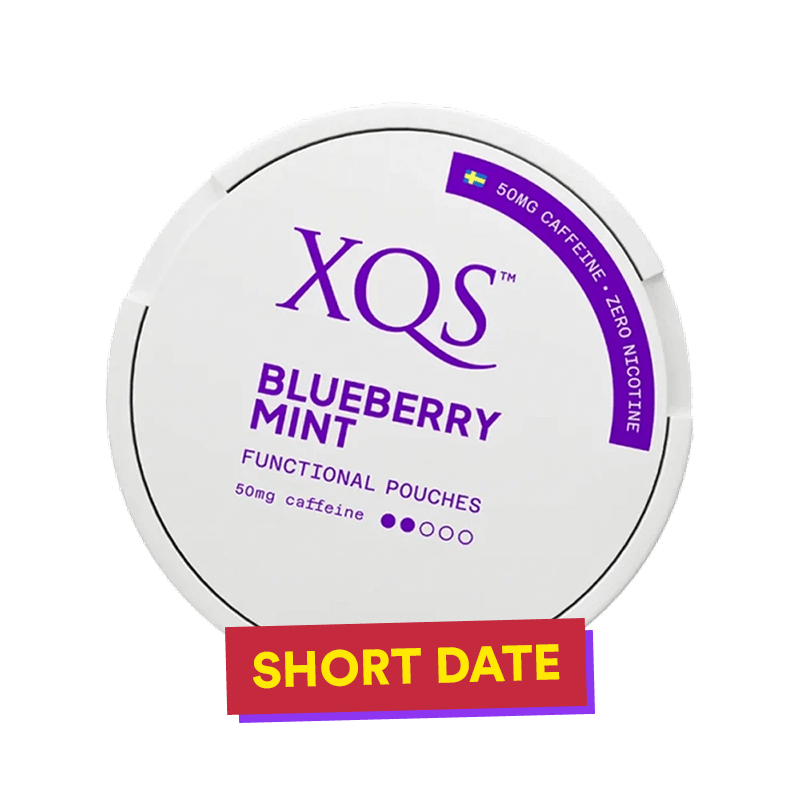 XQS Blueberry Mint Caffeine Pouches