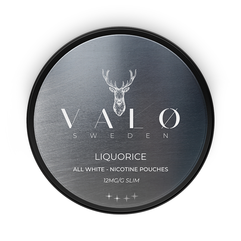 VALØ LIQUORICE 12mg STRONG