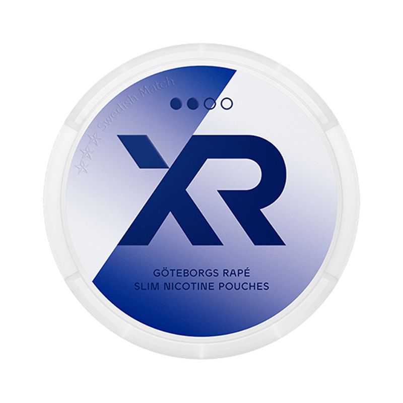 XR Göteborgs Rapé Slim Nicotine Pouches