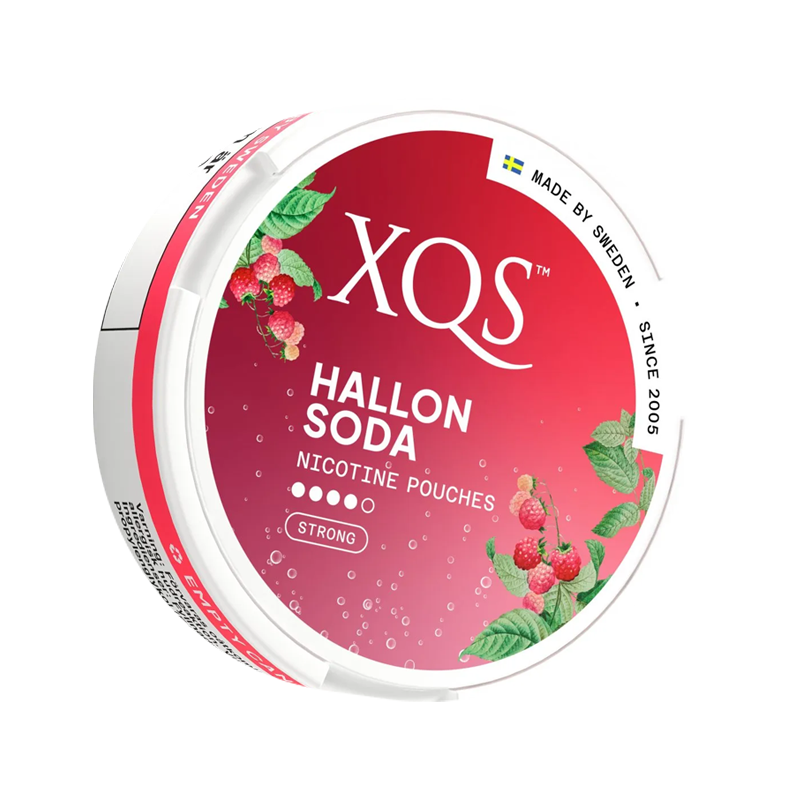 XQS Hallonsoda Strong