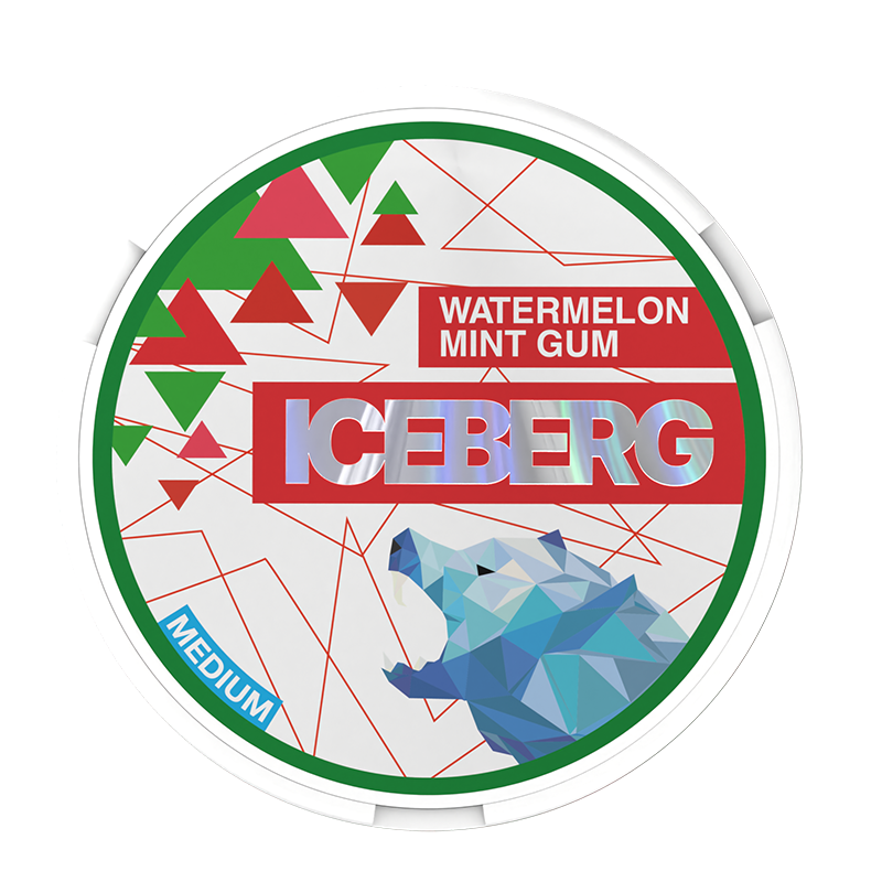 Iceberg Watermelon Mint Gum Medium