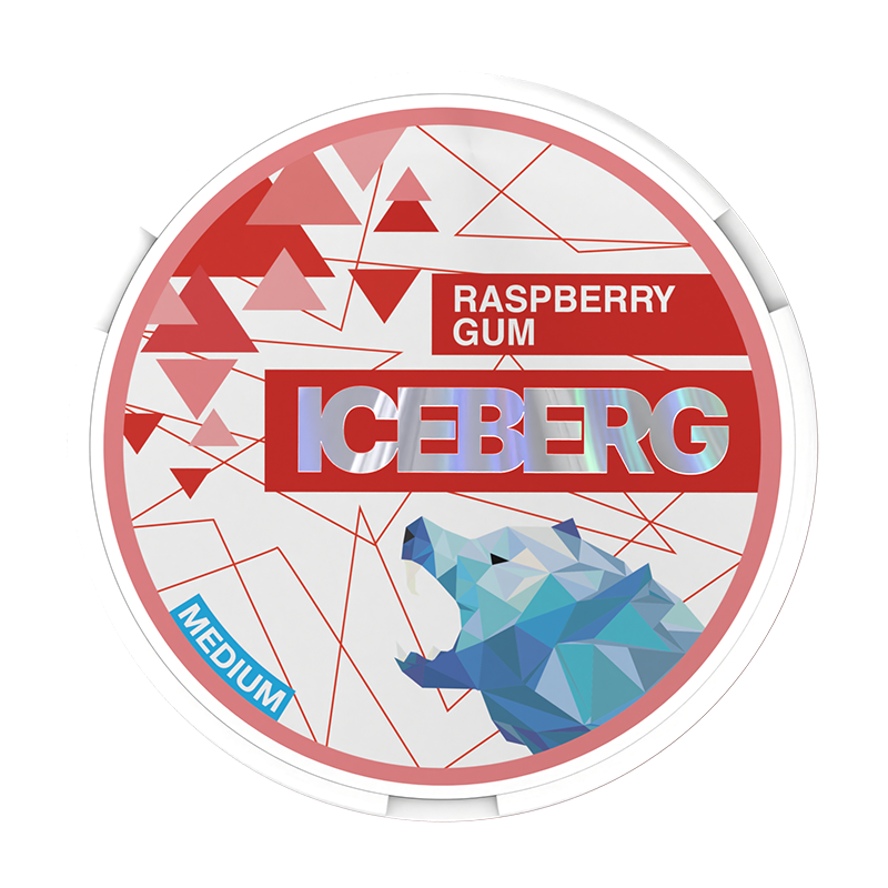 Iceberg Raspberry Gum Medium