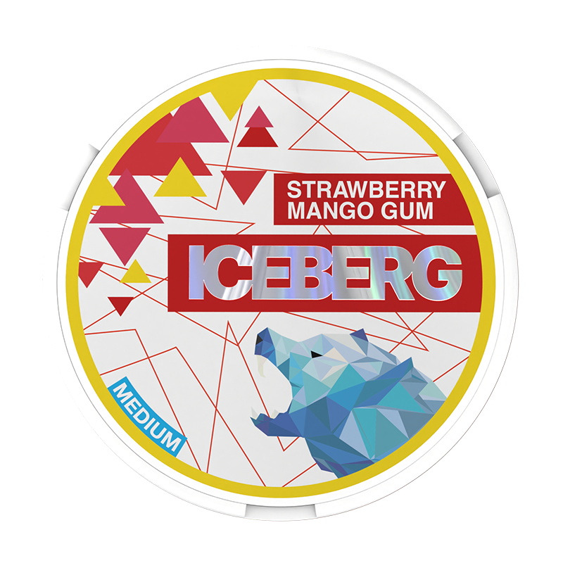 Iceberg Strawberry Mango Gum Medium